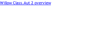 Willow Class.Aut 2 overview